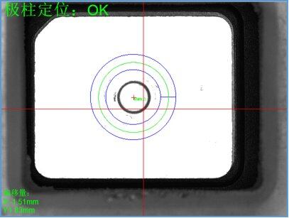极柱定位画面