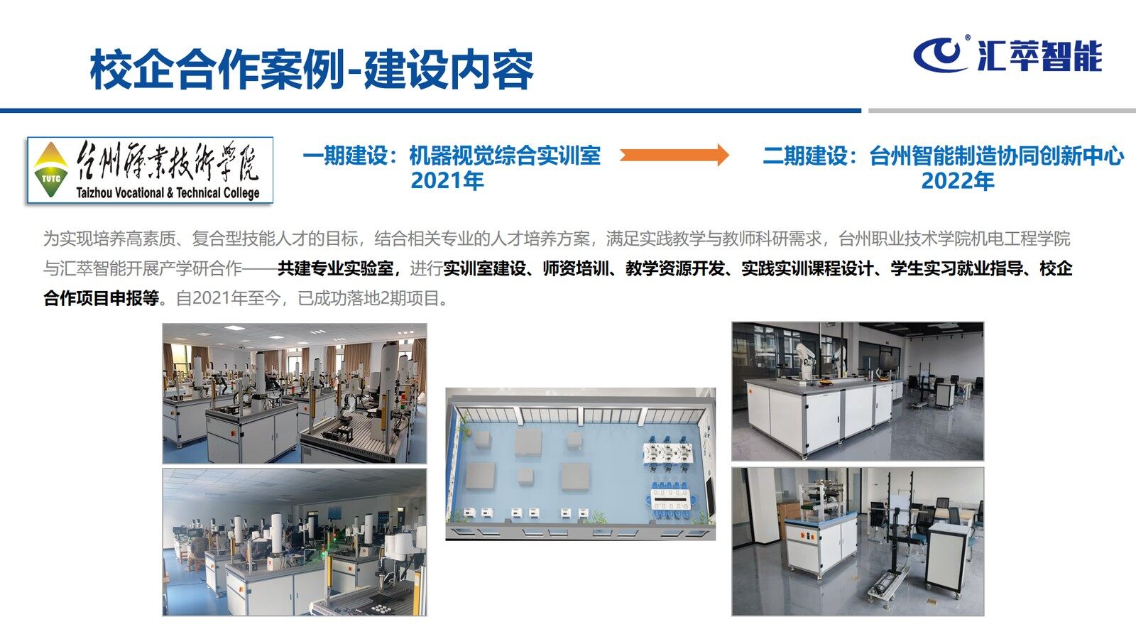 台州职业技术学院校企合作建设内容